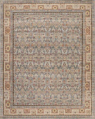 177237 Brooklyn Collection <br> Parkville Blue Multi 12.1 X 15.2