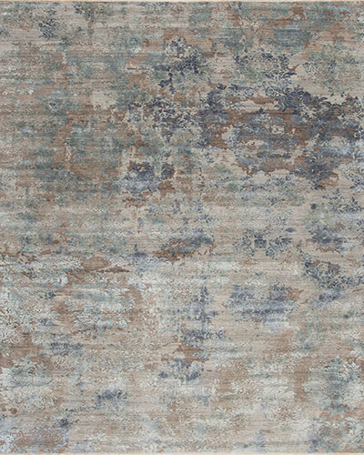 155266 Leonardo Wool & Silk <br> Rimini Blues 10.2 X 14.1