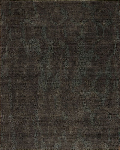 132972 Manhattan Reserve Wool & Silk <br> Audubon Charcoal 10.0 X 14.0