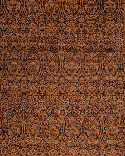 127422 Modern Tibet 3 <br> Damask Damask  Butterscotch 10.0 X 14.0