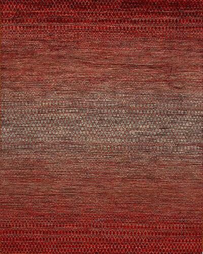 169697 Mystique Collection <br> Mood Crimson-Grey 9.10 X 13.1