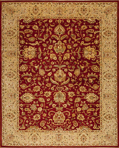 128735 HENDON COLLECTION <br> VIVIAN Red/Sand 11.11 X 14.9