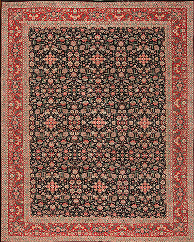 30828 PAK PERSIAN Collection <br> MISC  Black/Red 12.0 X 15.6