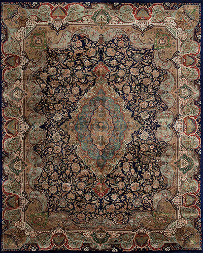 51265 KASHMIR Collection <br> 4/70 Blue 9.9 X 12.11