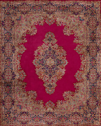 77757 PERSIAN COLLECTION KIRMAN  9.11 X 13.0