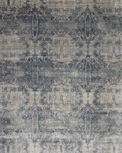 151086 LUXURIOUS COLLECTION LAVISH  Blue/Grey 9.0 X 12.0