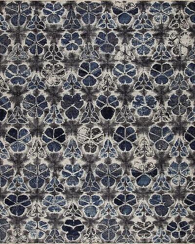 156407 Shibori Couture <br> Mito Grey-Blue 10.1 X 14.0