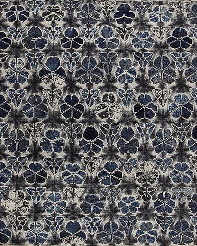 156695 Shibori Couture <br> Mito Grey-Blue 10.2 X 14.0