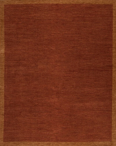 131630 TEXTURES <br> HERRINGBONE  Crimson/Pumpkin 10.1 X 14.2