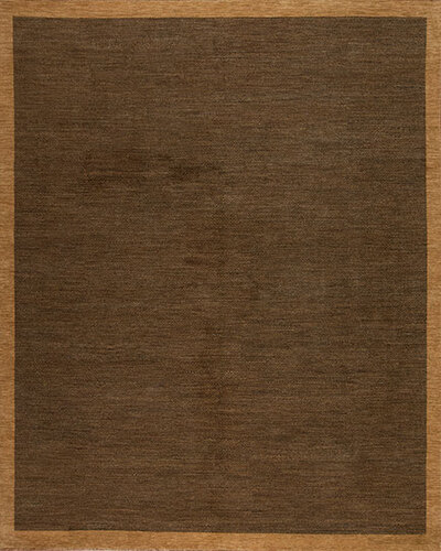 132593 TEXTURES <br> HERRINGBONE Black/Camel 10.0 X 13.7