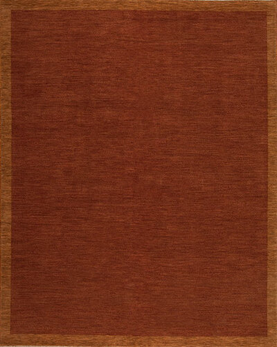 145286 TEXTURES <br> HERRINGBONE  Crimson/Pumpkin 10.1 X 13.11