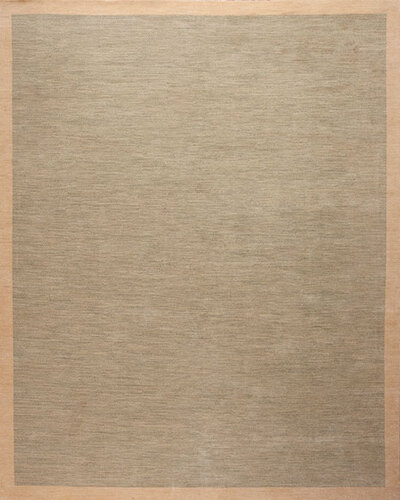 146355 TEXTURES <br> HERRINGBONE  Sage/Cream 11.11 X 15.1