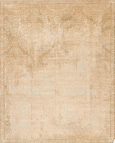 178235 Transcendence Wool & Silk II <br>  Brilliance Camel-Beige 9.11 X 14.2